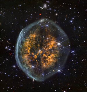 Lion Nebula — Webb Examines Cranium Nebula