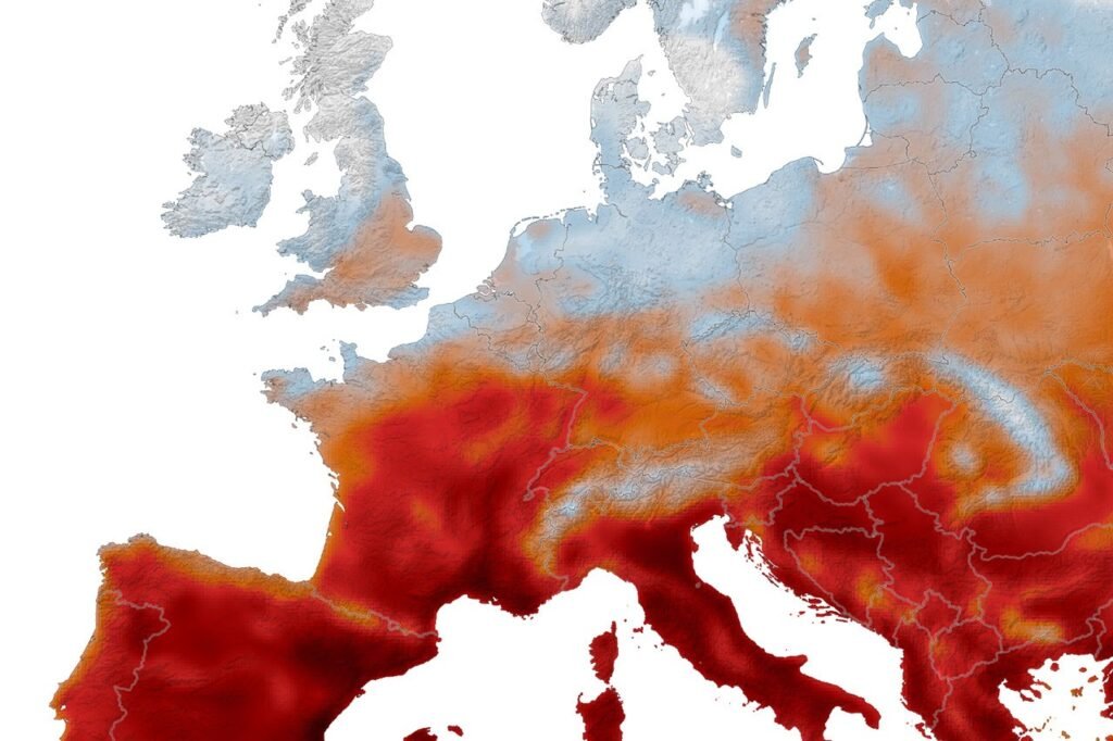 summer heat wave — Europe's Scorching Summer - NASA Science