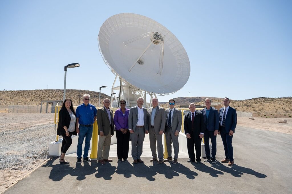 Ribbon-Cutting Event for NASA Deep Space Network’s Deep Space Station 23 - NASA Science