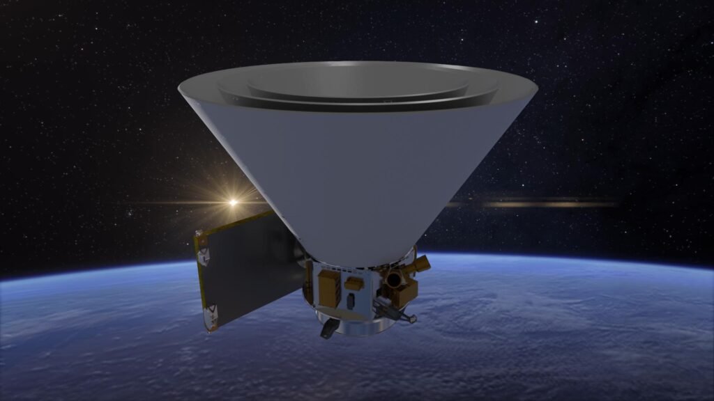 spectroscopic sky map — SPHEREx in Orbit (Artist's Concept)
