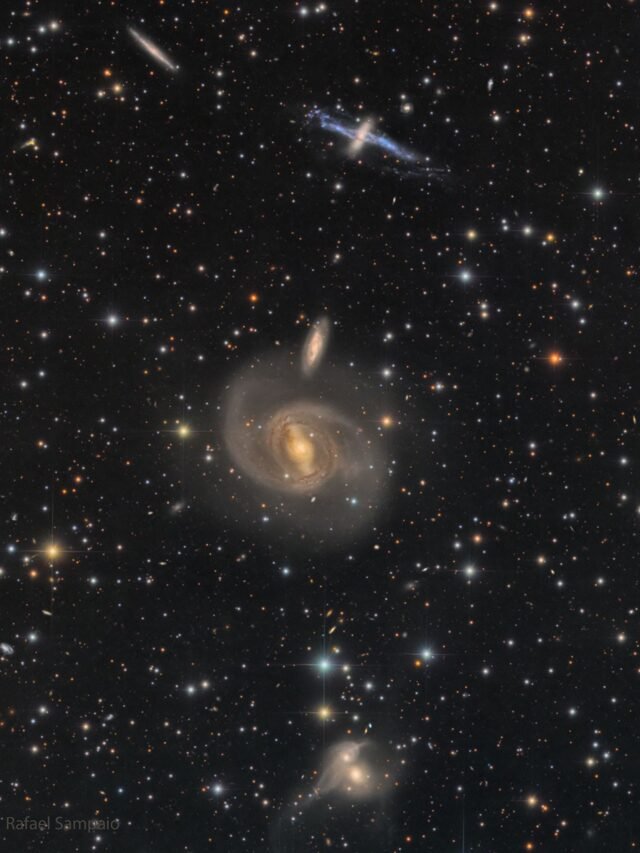 APOD: 2026 August 10 – Three Galaxy Pairs - NASA Science